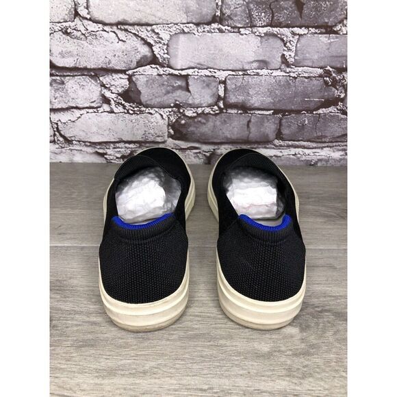 Rothy’s Black Knit Fabric The Original Slip On Sneaker Shoes Women Sz 9M US/40EU - Picture 5 of 16